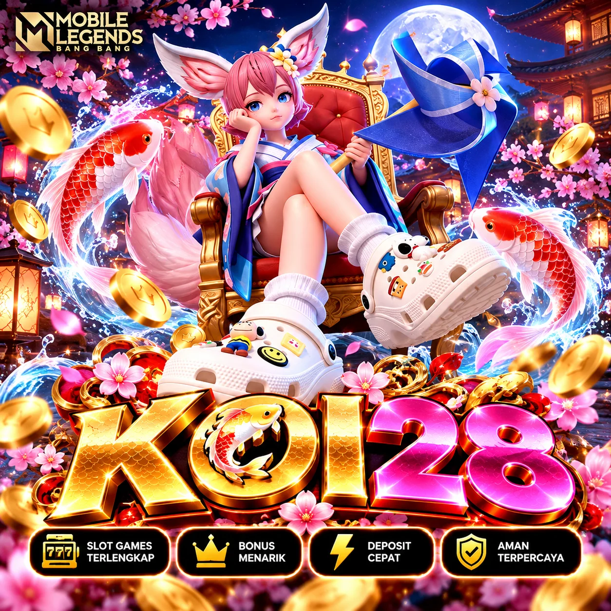KOI28 — Harmoni Game Online Bernuansa Zen dengan Seni Visual yang Elegan dan Modern